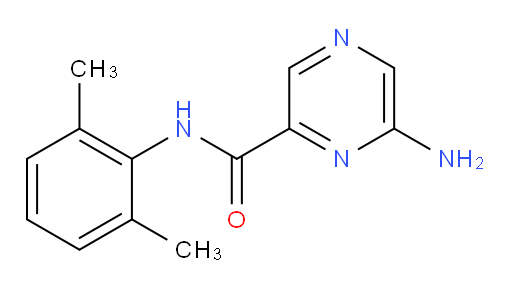 6-amino-N-(2,6-dimethylphenyl)pyrazine-2-carboxamide