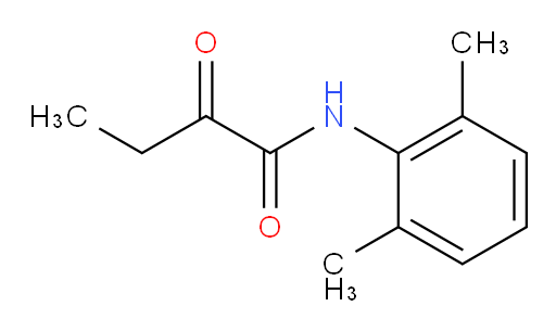 N-(2,6-dimethylphenyl)-2-oxobutanamide