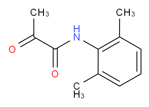 N-(2,6-dimethylphenyl)-2-oxopropanamide