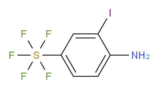 (4-Amino-3-iodophenyl)sulfur pentafluoride