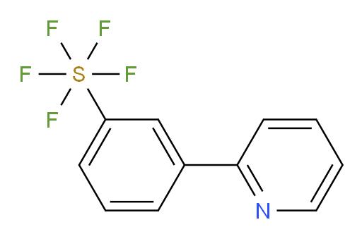 [3-(2-pyridinyl)phenyl]sulfur pentafluoride