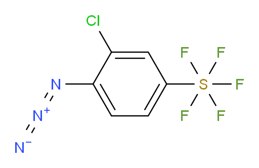 (4-Azido-3-chlorophenyl)sulfur pentafluoride