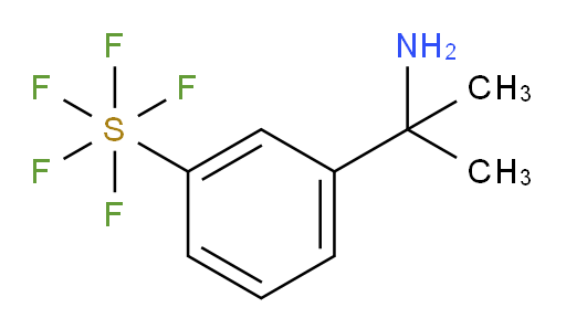 [3-(1-Amino-1-methylethyl)phenyl]sulfur pentafluoride