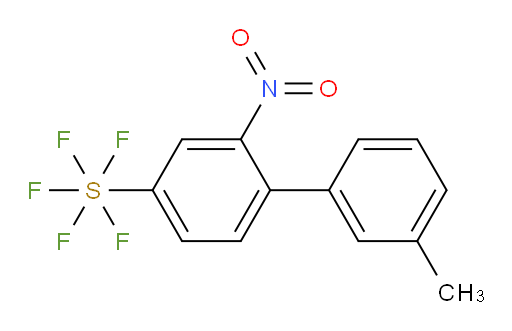 (3'-methyl-2-nitro-biphenyl-4-yl)sulfur pentafluoride