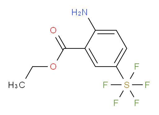 [4-Amino-3-(ethoxycarbonyl)phenyl]sulfur pentafluoride