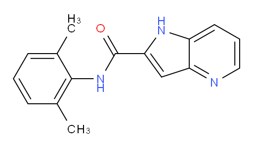 N-(2,6-dimethylphenyl)-1H-pyrrolo[3,2-b]pyridine-2-carboxamide