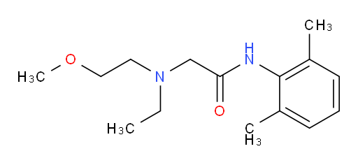 N-(2,6-dimethylphenyl)-2-(ethyl(2-methoxyethyl)amino)acetamide