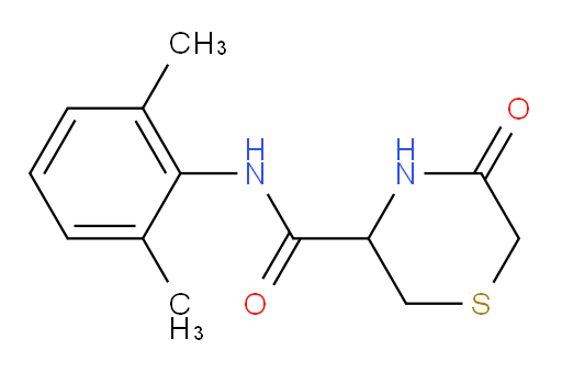 N-(2,6-dimethylphenyl)-5-oxothiomorpholine-3-carboxamide