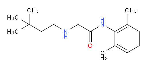 2-((3,3-dimethylbutyl)amino)-N-(2,6-dimethylphenyl)acetamide