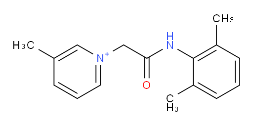 1-(2-((2,6-dimethylphenyl)amino)-2-oxoethyl)-3-methylpyridin-1-ium
