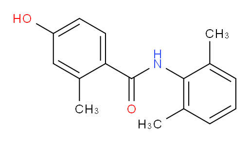 N-(2,6-dimethylphenyl)-4-hydroxy-2-methylbenzamide