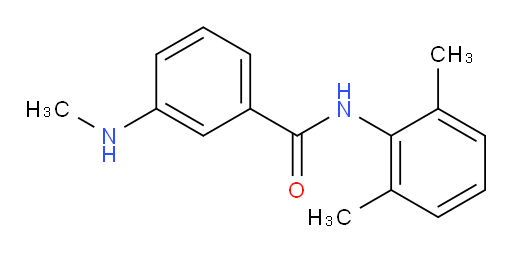 N-(2,6-dimethylphenyl)-3-(methylamino)benzamide