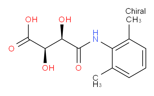 (2R,3R)-4-((2,6-dimethylphenyl)amino)-2,3-dihydroxy-4-oxobutanoic acid