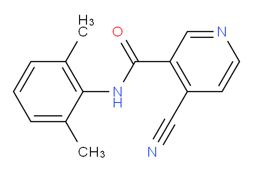4-cyano-N-(2,6-dimethylphenyl)nicotinamide
