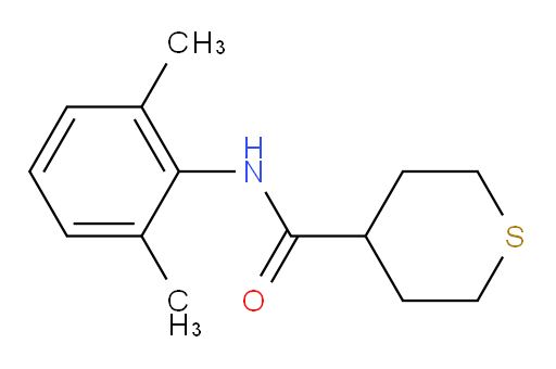 N-(2,6-dimethylphenyl)tetrahydro-2H-thiopyran-4-carboxamide
