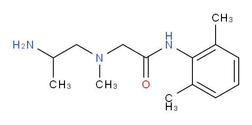 2-((2-aminopropyl)(methyl)amino)-N-(2,6-dimethylphenyl)acetamide