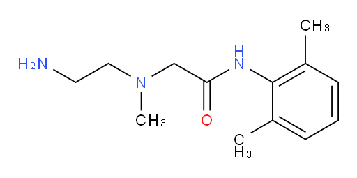 2-((2-aminoethyl)(methyl)amino)-N-(2,6-dimethylphenyl)acetamide