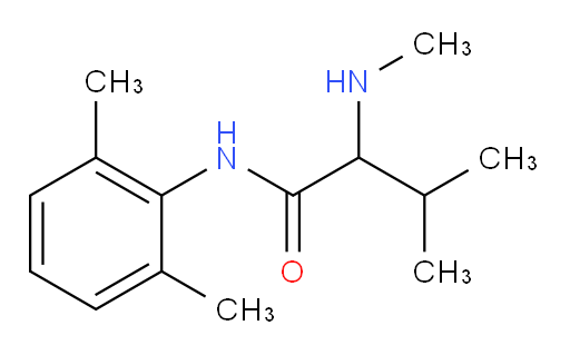 N-(2,6-dimethylphenyl)-3-methyl-2-(methylamino)butanamide