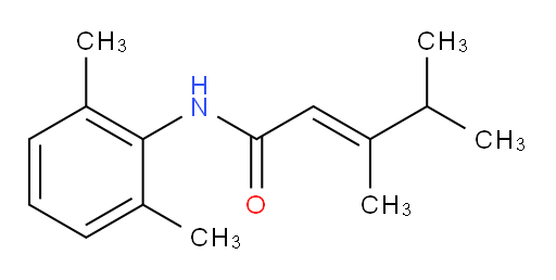 (E)-N-(2,6-dimethylphenyl)-3,4-dimethylpent-2-enamide