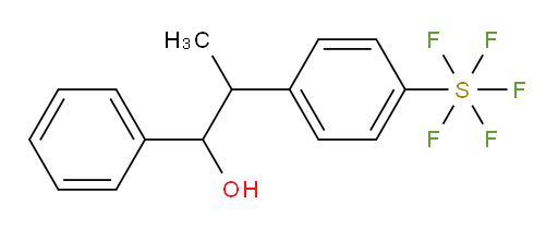 2-(4-(pentafluoromercapto)phenyl)-1-phenylpropan-1-ol