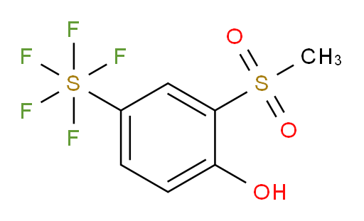 [4-hydroxy-3-(methylsulfonyl)phenyl]sulfur pentafluoride
