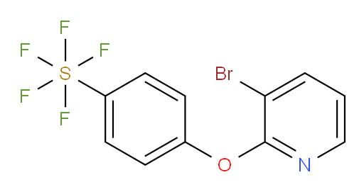 [4-[(3-Bromo-2-pyridinyl)oxy]phenyl]sulfur pentafluoride