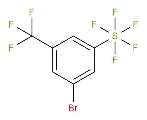 [3-bromo-5-(trifluoromethyl)phenyl]sulfur pentafluoride