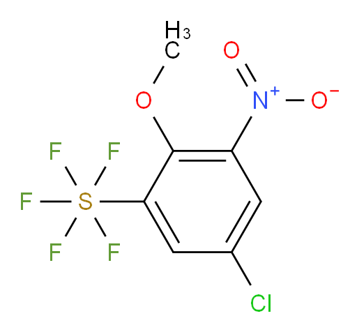 5-chloro-2-methoxy-3-nitro(pentafluoromercapto)benzene