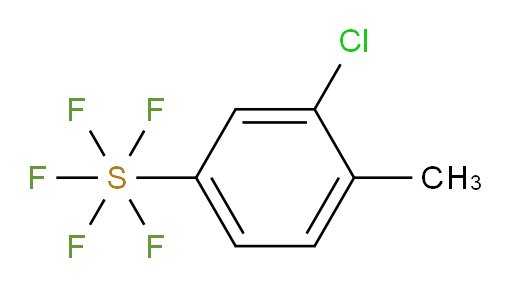 (3-Chloro-4-methylphenyl)sulfur pentafluoride