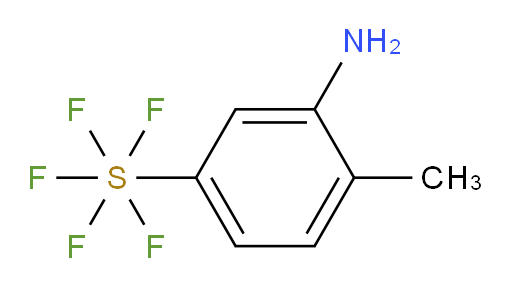 (3-amino-4-methylphenyl)sulfur pentafluoride