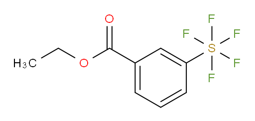 [3-(Ethoxycarbonyl)phenyl]sulfur pentafluoride
