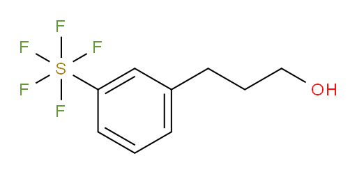 [3-(3-hydroxypropyl)phenyl]sulfur pentafluoride