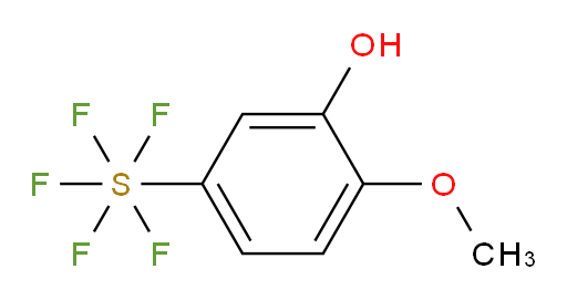 (3-hydroxy-4-methoxyphenyl)sulfur pentafluoride