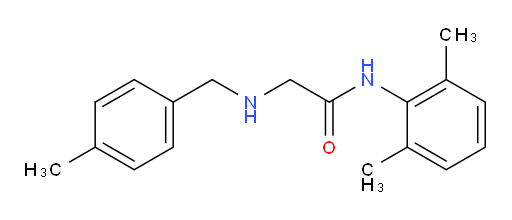 N-(2,6-dimethylphenyl)-2-((4-methylbenzyl)amino)acetamide