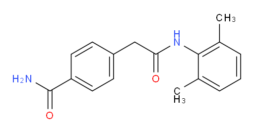 4-(2-((2,6-dimethylphenyl)amino)-2-oxoethyl)benzamide