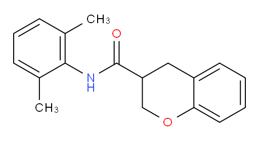 N-(2,6-dimethylphenyl)chroman-3-carboxamide