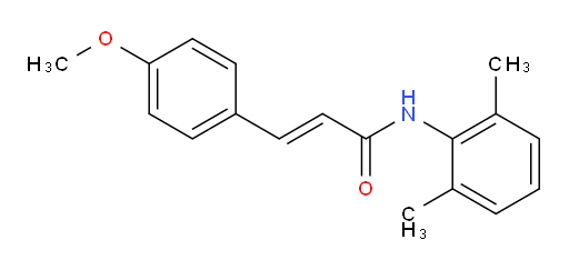 (E)-N-(2,6-dimethylphenyl)-3-(4-methoxyphenyl)acrylamide