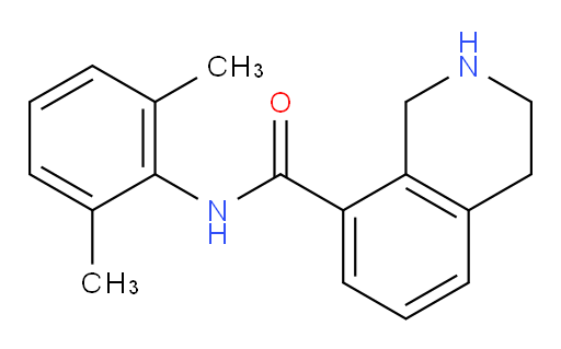 N-(2,6-dimethylphenyl)-1,2,3,4-tetrahydroisoquinoline-8-carboxamide