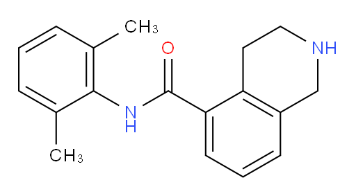 N-(2,6-dimethylphenyl)-1,2,3,4-tetrahydroisoquinoline-5-carboxamide