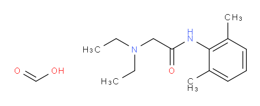2-(diethylamino)-N-(2,6-dimethylphenyl)acetamide formate