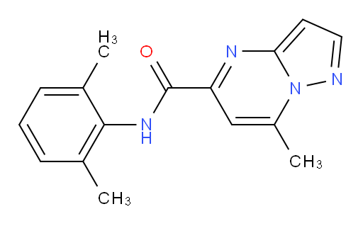 N-(2,6-dimethylphenyl)-7-methylpyrazolo[1,5-a]pyrimidine-5-carboxamide