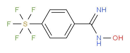 [4-[(hydroxyamino)iminomethyl]phenyl]sulfur pentafluoride