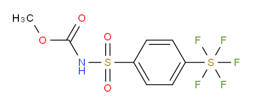 methyl (4-(pentafluoromercapto)phenyl)sulfonylcarbamate