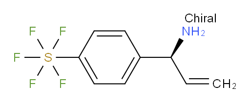 [4-[(1S)-1-Amino-2-propen-1-yl]phenyl]sulfur pentafluoride