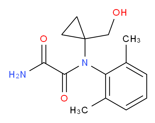 N1-(2,6-dimethylphenyl)-N1-(1-(hydroxymethyl)cyclopropyl)oxalamide