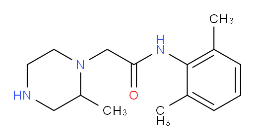 N-(2,6-dimethylphenyl)-2-(2-methylpiperazin-1-yl)acetamide