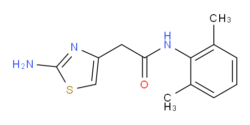 2-(2-aminothiazol-4-yl)-N-(2,6-dimethylphenyl)acetamide