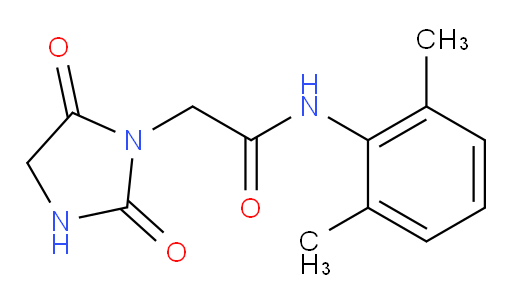 N-(2,6-dimethylphenyl)-2-(2,5-dioxoimidazolidin-1-yl)acetamide
