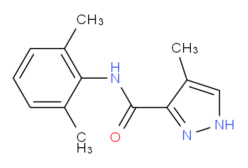 N-(2,6-dimethylphenyl)-4-methyl-1H-pyrazole-3-carboxamide