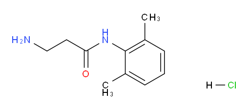 3-amino-N-(2,6-dimethylphenyl)propanamide hydrochloride